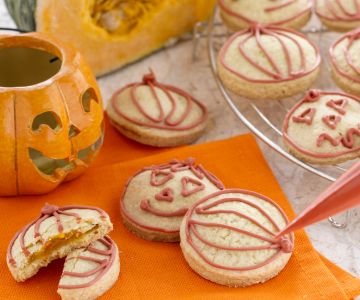 Witch's Pumpkin Cookies