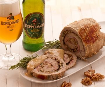 Veal roll with walnuts