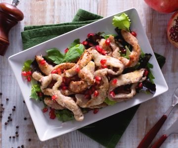 Pomegranate Chicken Strips