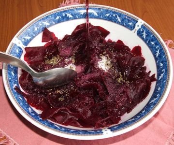 Sweet and Sour Beets with Fennel