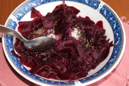 Sweet and Sour Beets with Fennel