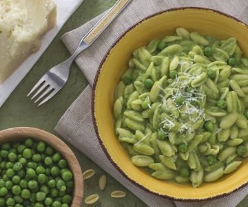 Gnocchetti with Pea Cream
