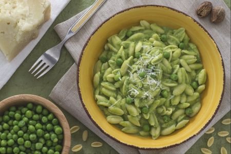 Gnocchetti with Pea Cream