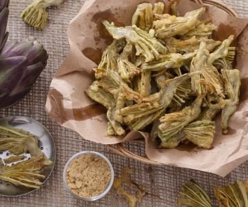 Fried Artichokes with Mustard