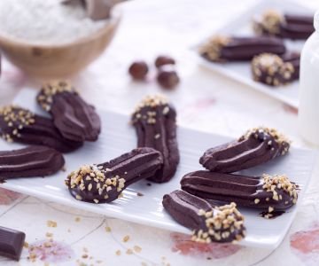 Double Chocolate Viennese Biscuits