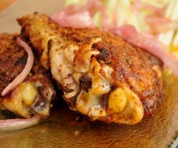 Rustic Chicken in Pan Brioche Crust