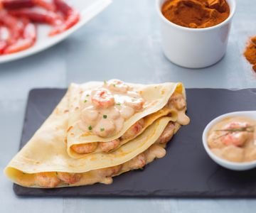 Shrimp Crepe