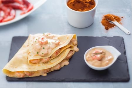 Shrimp Crepe