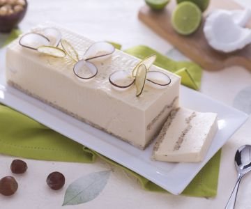 Coconut and Lime Bavarian