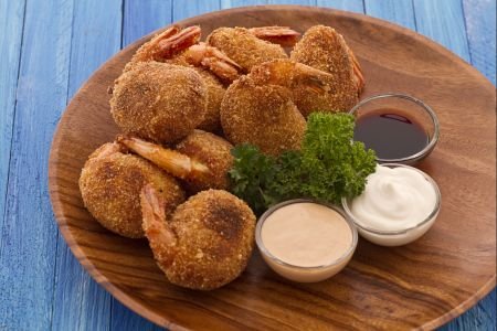 Chickpea and Shrimp Croquettes