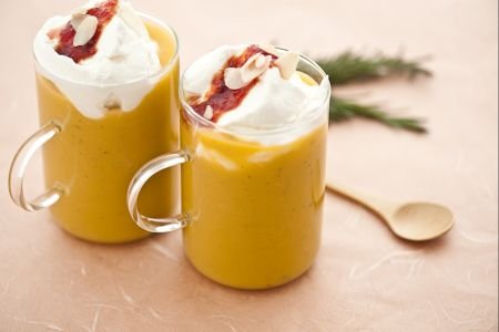 Pumpkin cappuccino