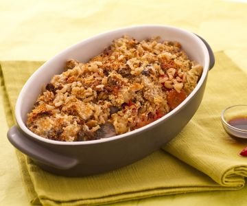 Gratinated Rice with Vegetables