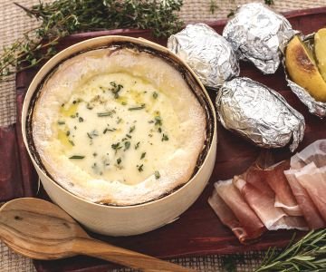 Baked Vacherin with Herbs