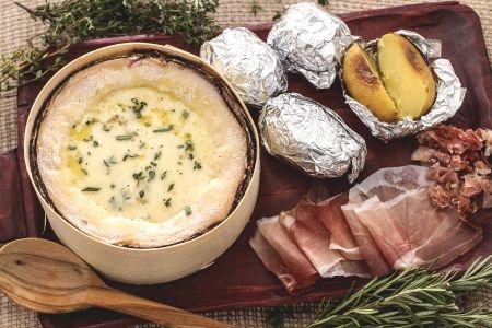 Baked Vacherin with Herbs