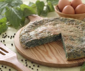 Nettle omelette