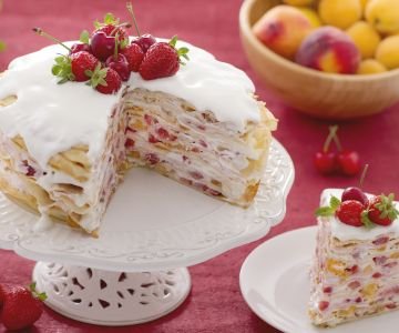Sweet Crepe Cake