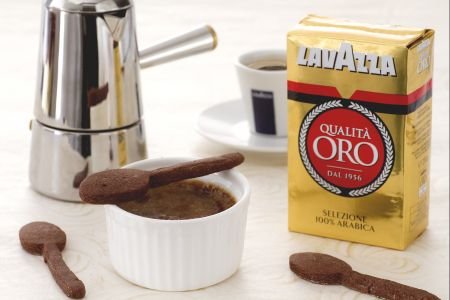 Catalan cream with coffee and cardamom