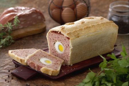 Meatloaf in a loaf pan