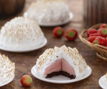 Mini baked Alaska