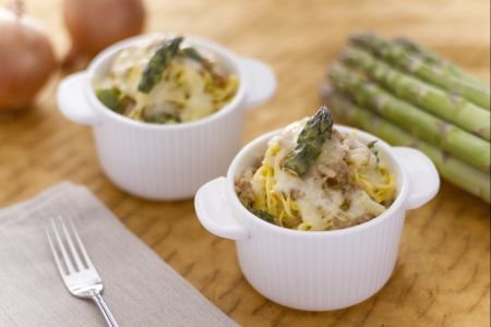 Tagliolini timbale with white ragù