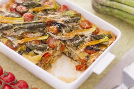 Spring Vegetable Lasagna