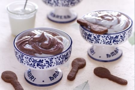 Yogurt and Chocolate Cup