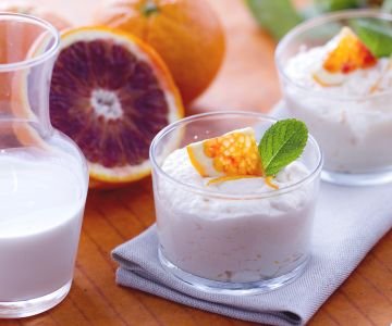 Orange mousse