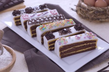 Cake in slices