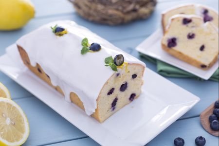 Lemon and Blueberry Poundcake