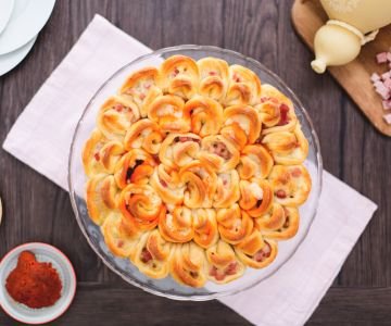 Stuffed Pinched Focaccia
