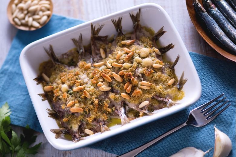 Baked Sardines
