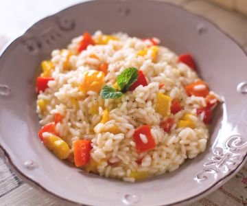 Bell Pepper Risotto