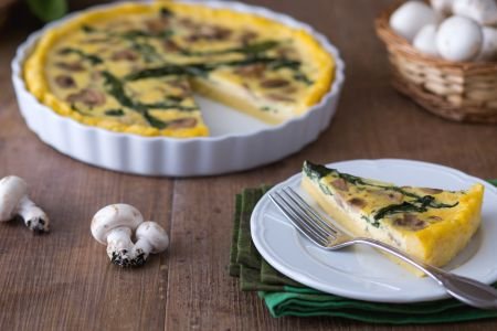 Polenta Quiche