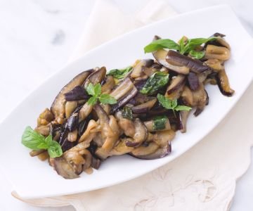 Sweet and Sour Eggplants