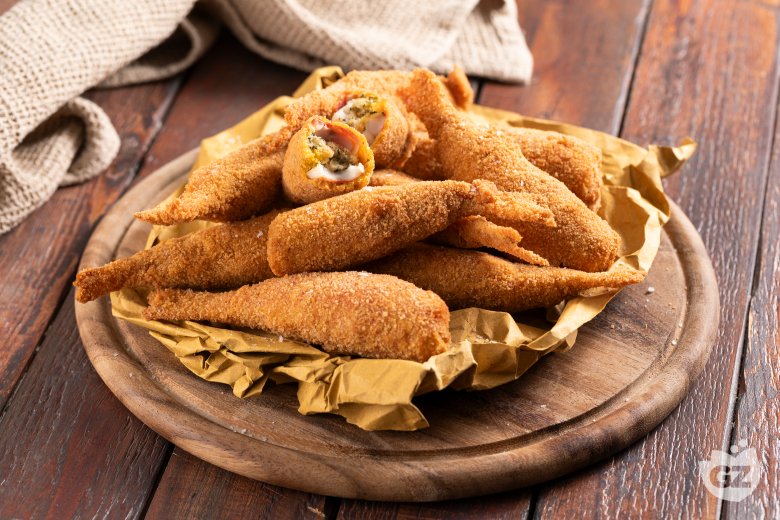 Stuffed and Fried Red Mullets