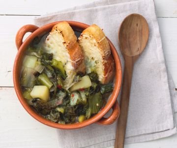 Escarole and Potato Soup