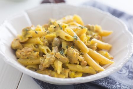 Pasta with lamb and chestnut ragù