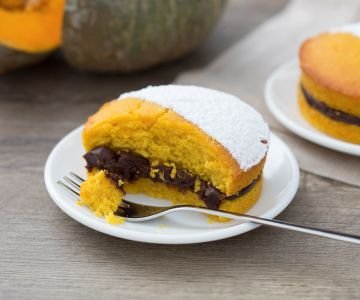 Pumpkin and Chocolate Tartlets