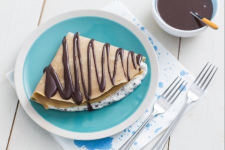 Coffee crepe