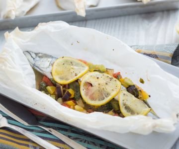 Mackerel en Papillote