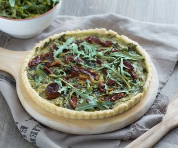 Arugula savory pie