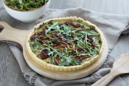 Arugula savory pie