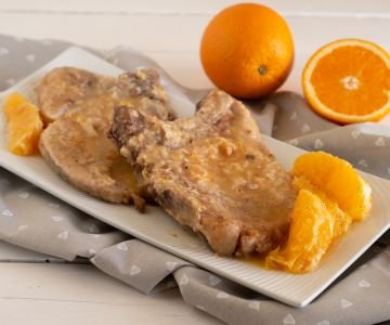 Chops in Orange Sauce
