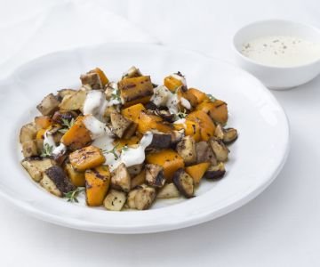Grilled Pumpkin and Porcini