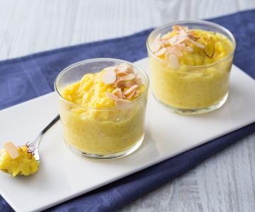 Saffron Rice Pudding