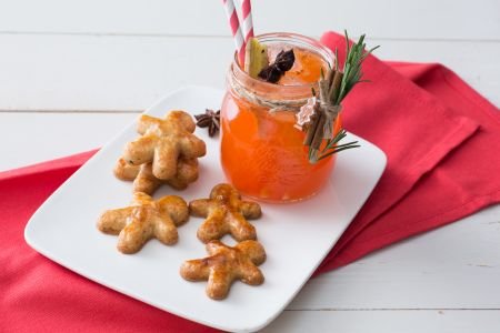 Savory Gingerbread and Holiday Spritz