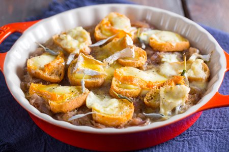 Four French Cheese Onion Soup