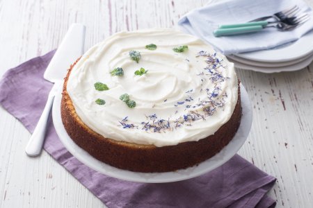 Elderflower Cake with Cream Cheese Frosting