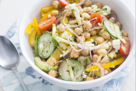 Summer Chickpea Salad