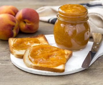 Baked Peach Jam